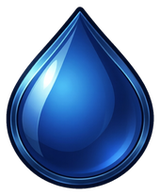 Teardrop charm